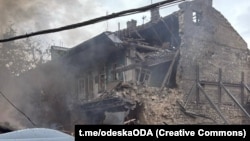Удар пошкодив двоповерховий житловий будинок і територію СТО