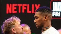 انتونی جاشوا و جیک پاول برای رویارویی بوکس سنگین وزن آماده می‌شوند