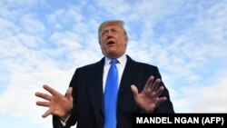 دونالد ترمپ رئیس جمهور یالات متحدۀ امریکا