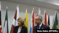 Milanka Opačić i Paul Vadoren, 27. siječnja 2012.