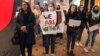 Афганки в Таджикистані протестують проти порушення прав людини талібами