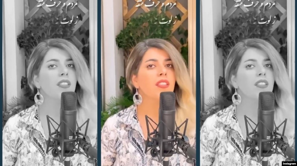 Bita Hajisadeghian is among several female singers in Iran who have been targeted by authorities. The singer and teacher from Isfahan was interrogated and accused of
“harming public decency.”