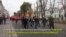 Красные флаги во Владикавказе