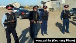 Атырау полициясы (Көрнекі сурет).