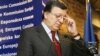 Jose Manuel Barroso, president of the European Commission, delivers a short statement following the conclusion of a meeting concerning Hungary in Strasbourg on January 17.