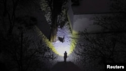 Шаби тори пас аз ҳамлаҳои Русия.