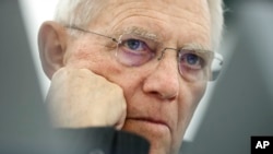 Wolfgang Schauble, 2020.