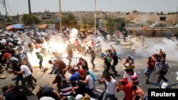 Столкновения в Старом городе Иерусалима 21 июля 2017 года.