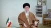 Iranian Supreme Leader Ayatollah Ali Khamenei delivers a Nowruz message on March 20