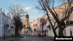 Горадня, студзень 2023 году. Архіўнае фота 