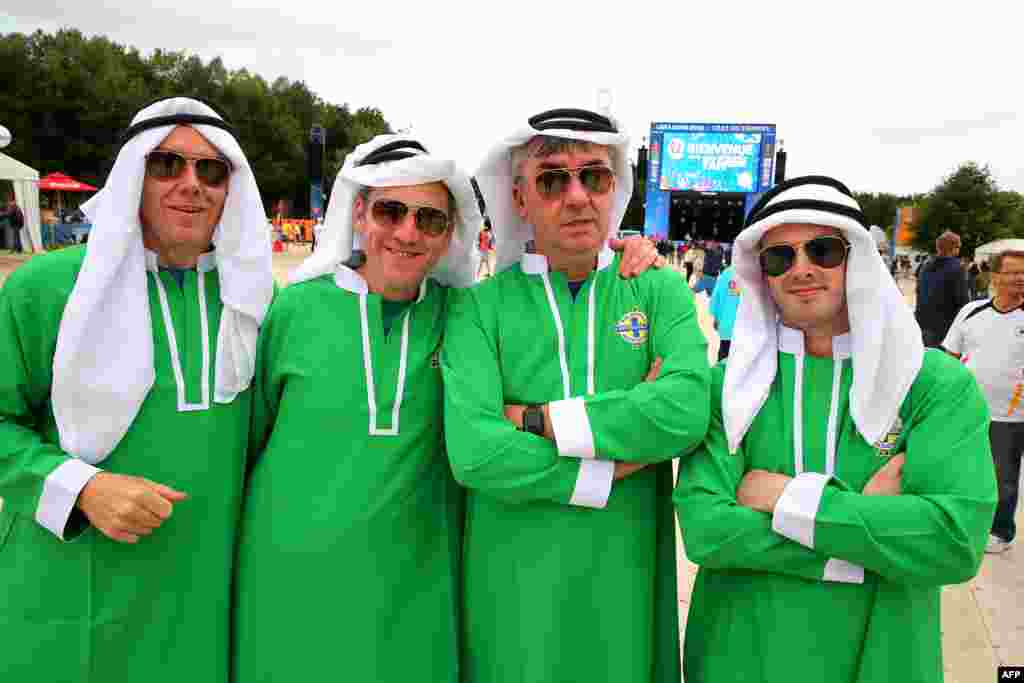 هواداران تیم ایرلند 