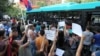 Armenia - Activists urge Yerevan residents to defy transport fare rises, 24Jul2013.