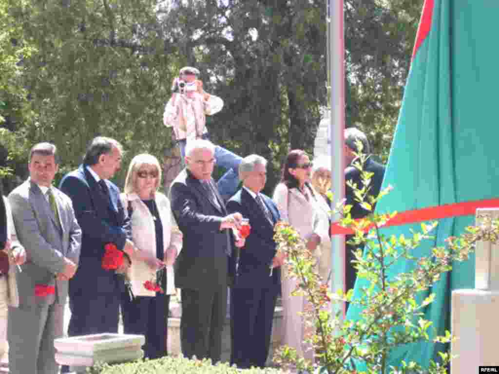 Məmməd Əmin Rəsulzadənin Ankarada qəbirüstü xatirə kompleksinin açılışı. 28 may 2008