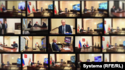 Male razlike, poput položaja kvake na vratima ili teksture drveta na poslužavniku za dokumente, ukazuju na to da Putin koristi tri gotovo identične kancelarije u različitim dijelovima Rusije.