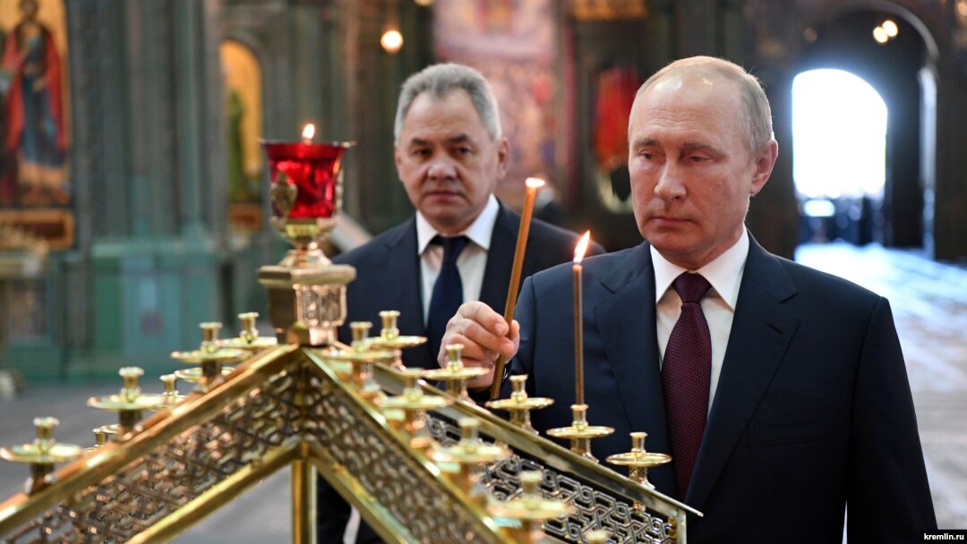 Сергей Шойгу и Владимир Путин