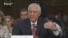 Tillerson Takes Firm Stance On 'Resurgent' Russia In Senate Hearing