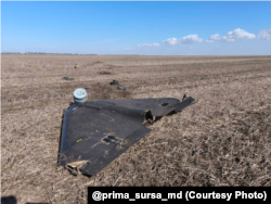 "Шахед", упавший в ночь на 17 марта на территории Молдовы