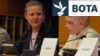 UKRAINE --- Interpreter In Tears During Boy’s Vinnytsia Testimony In EU Parliament 
