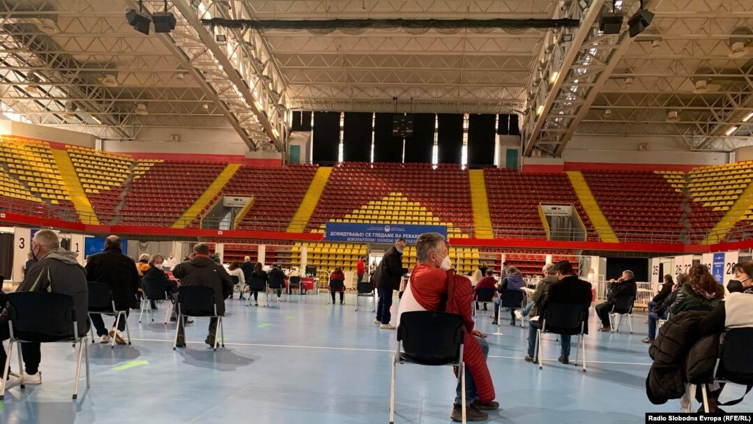 Vakcinacija novinara i novinarki u Skopju, april 2021. godine