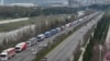Автоколонна с гуманитарным грузом для жителей Ирана. Фото пресс-службы президента Таджикистана