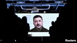 Два дні запар Уладзімір Зяленскі выступаў з жорсткімі заявамі на адрас афіцыйнага Менску. Ілюстрацыйнае фота