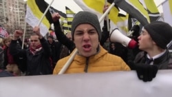 Під час ходи «Русский марш» у Москві затримані кілька людей (відео)