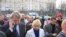 «Чернобыльским шляхом» за решетку. Александр Милинкевич во время акции 26 апреля