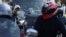 Байкери супроводжують прощальний кортеж із 14-літнім Іллею у Вишгороді, 2 жовтня 2026 року
