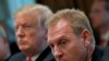 U.S. President Donald Trump, left, sits next to Acting U.S. Defense Secretary Patrick Shanahan during a Cabinet meeting at the White House on January 2.