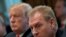 U.S. President Donald Trump, left, sits next to Acting U.S. Defense Secretary Patrick Shanahan during a Cabinet meeting at the White House on January 2.