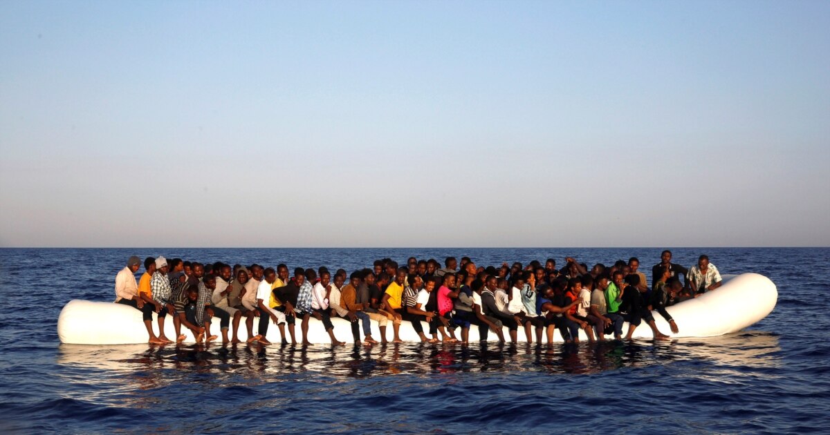 Hundreds Of African Migrants Feared Drowned Off Libyan Coast