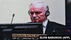 Prenos izricanja presude Ratku Mladiću u Hagu, 8. jun 2021.