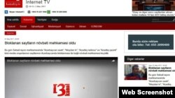 "Kanal 13". Azerbaijan Internet TV. web screenshot/ 02may2017