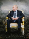 Коллаж: Путин и вечная война