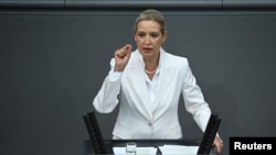 Copreședinta AfD Alice Weidel a promis în campanie reluarea importurilor „ieftine” de energie din Rusia