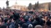 Несанкционированный митинг в Кемерово после смертельного пожара, архивное фото
