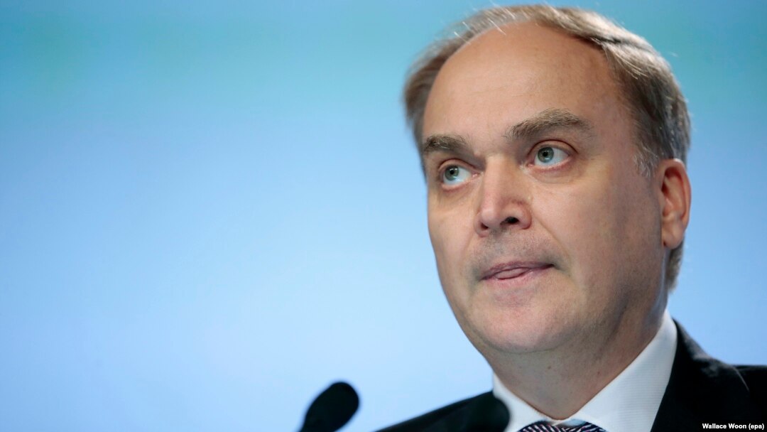 Russia's new ambassador to the United States, Anatoly Antonov 
