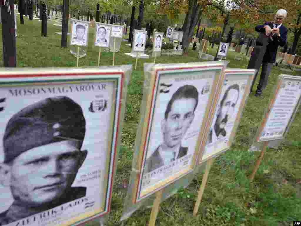 Памінаньне ахвяраў антыкамуністычнага паўстаньня 1956 году ў Будапэшце