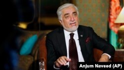 عبدالله عبدالله رئیس شورای عالی مصالحه ملی افغانستان