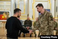 Нагородження Руслана Габінета Хрестом бойових заслуг, квітень 2024