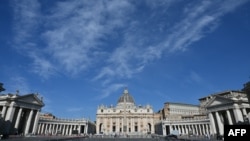 Piața Sfântului Petru din Vatican, pe 25 mai 2026.