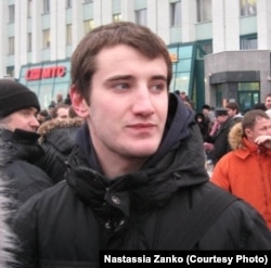 Мікіта Мелказёраў падчас вучобы на журфаку.