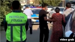 Police in Almaty said the suspect had been detained and that the situation was now "under control."

