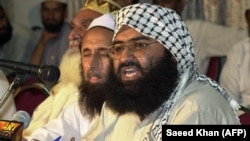 Masood Azhar, leader of the Pakistan-based Jaish-e Mohammad (JeM) group. (file photo)