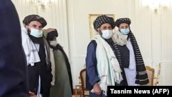 آرشیف- هیئت طالبان در ایران. عکس جنبه تزئینی دارد