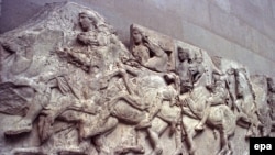 პართენონის რელიეფი ბრიტანეთის მუზეუმში