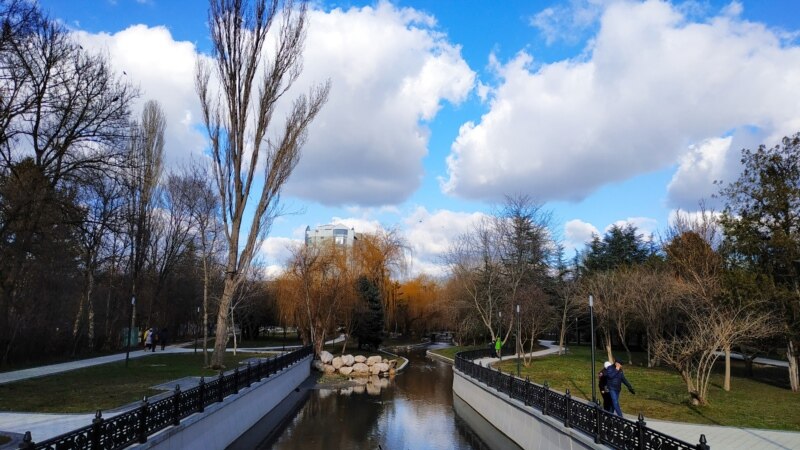 Вид на реку Салгир в парке им. Гагарина в Симферополе | Крымское фото дня