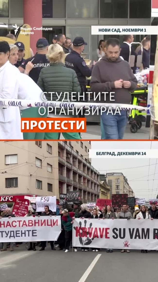 Што се крие зад студентските протести во Србија?