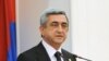 Armenia -- President Serzh Sarkisian speaks at a conference of Armenia's Union of Industrialists and Manufacturers on 13May2009.