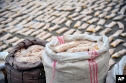 Pastile cu amfetamine confiscate într-o zonă rurală din Siria.
